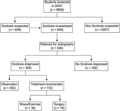 Scoliosis among children in Qinghai-Tibetan Plateau of China: A cross-sectional epidemiological study